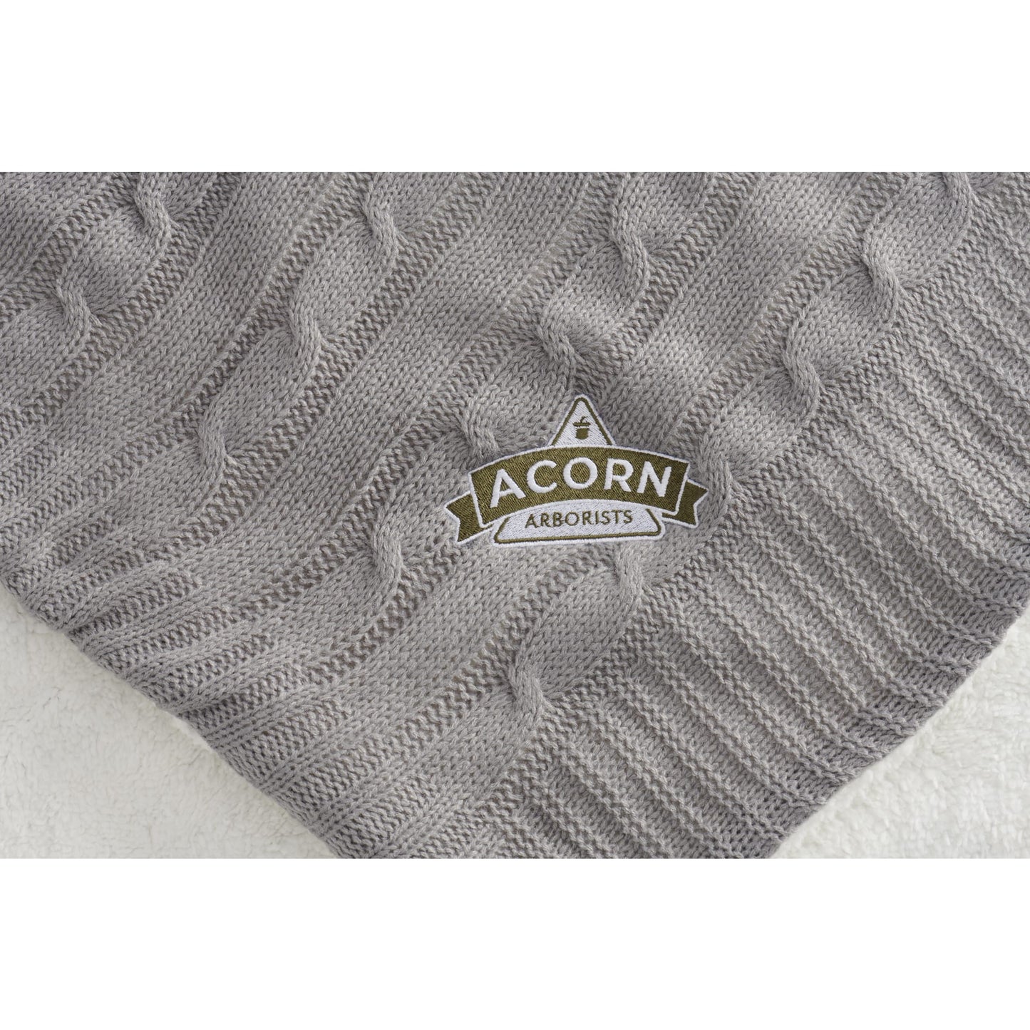 Field & Co.® Cable Knit Sherpa Blanket