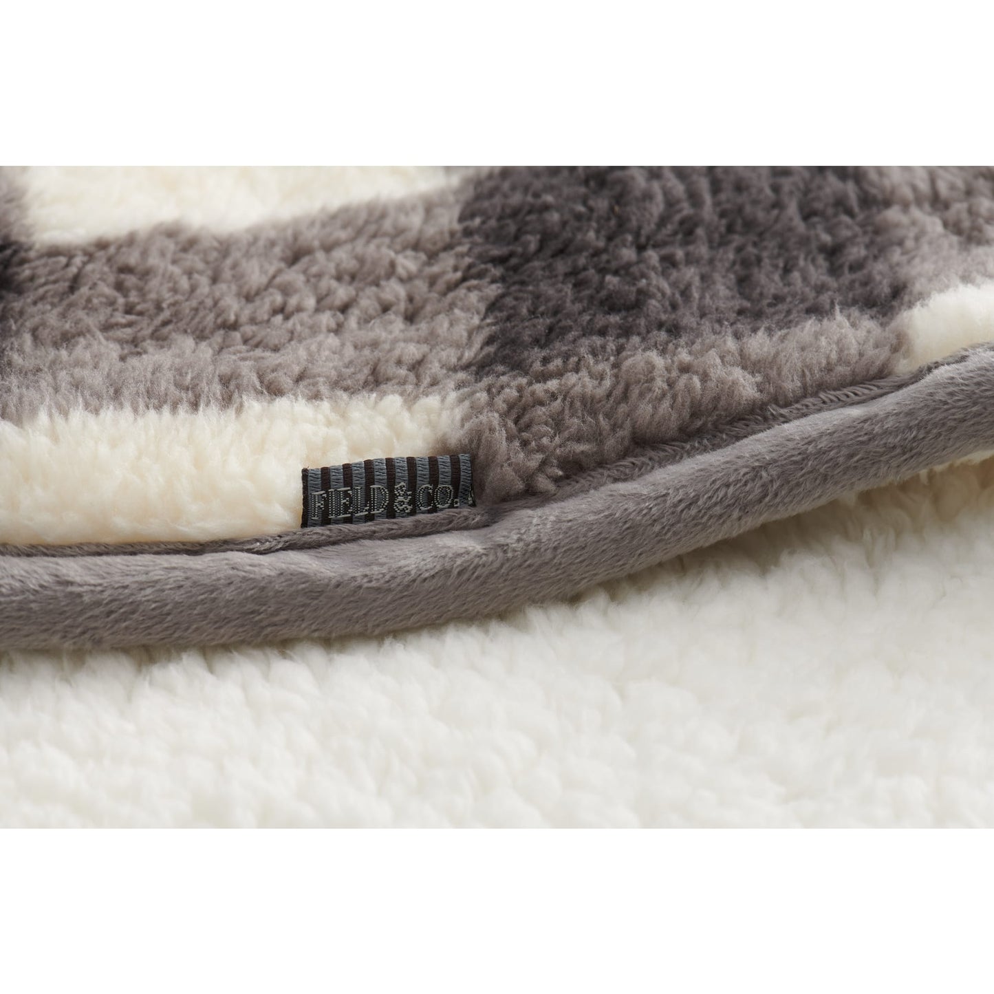 Field & Co.® Double Sided Plaid Sherpa Blanket