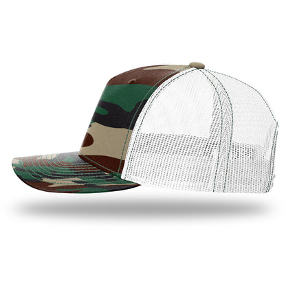 Richardson® Five-Panel Printed Trucker Cap