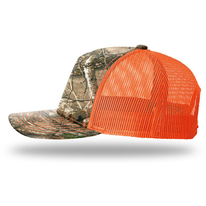 Richardson® Five-Panel Printed Trucker Cap
