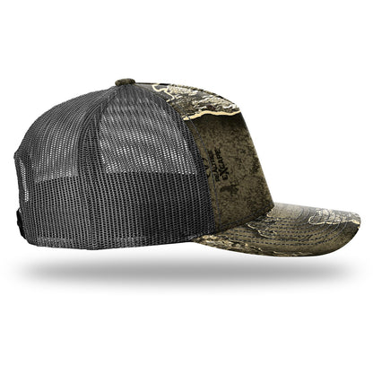 Richardson® Five-Panel Printed Trucker Cap