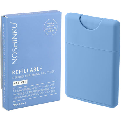 0.6oz Noshinku Refillable Pocket Hand Sanitizer