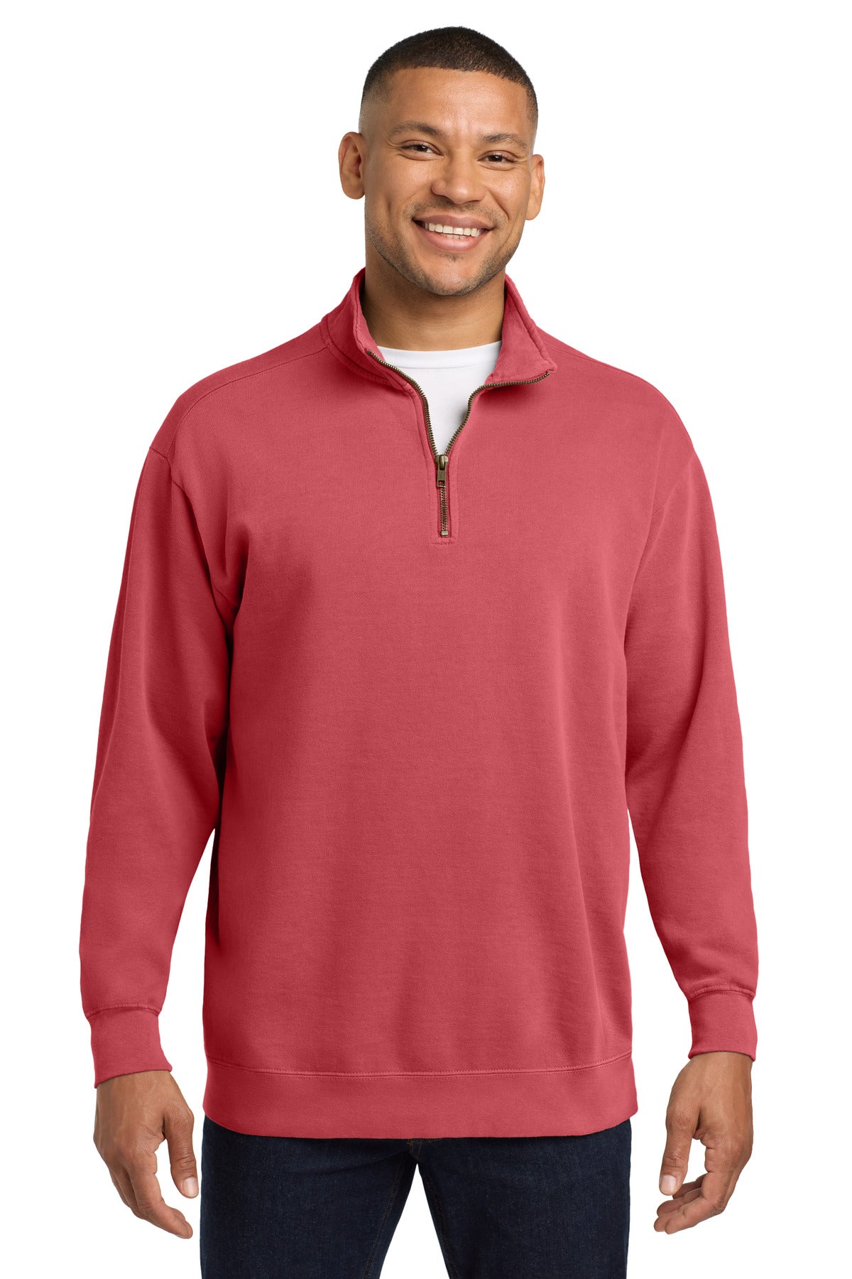 COMFORT COLORS® Ring Spun 1/4-Zip Sweatshirt