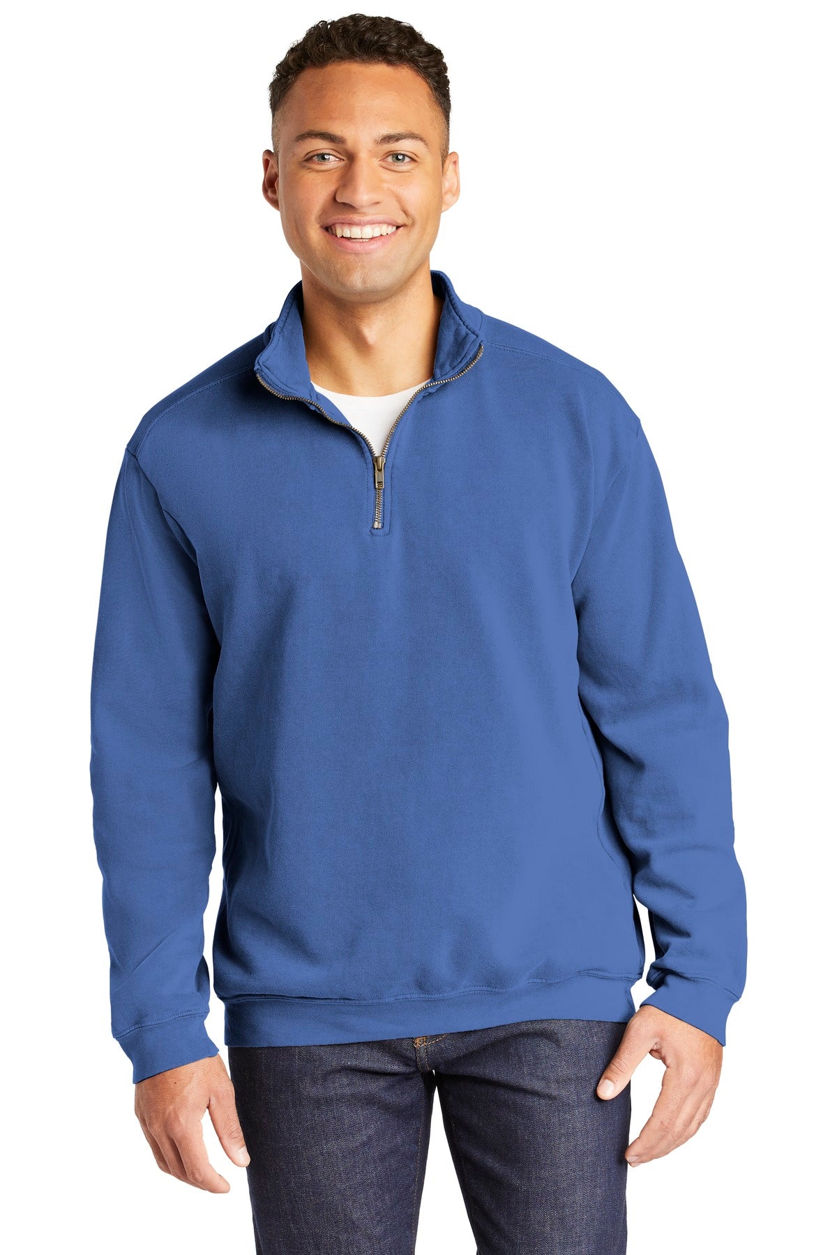 COMFORT COLORS® Ring Spun 1/4-Zip Sweatshirt