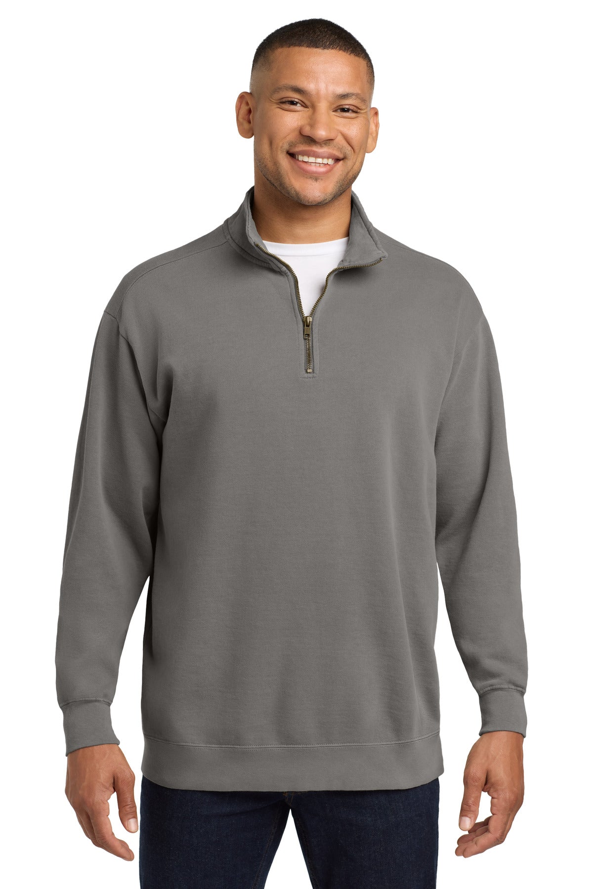 COMFORT COLORS® Ring Spun 1/4-Zip Sweatshirt