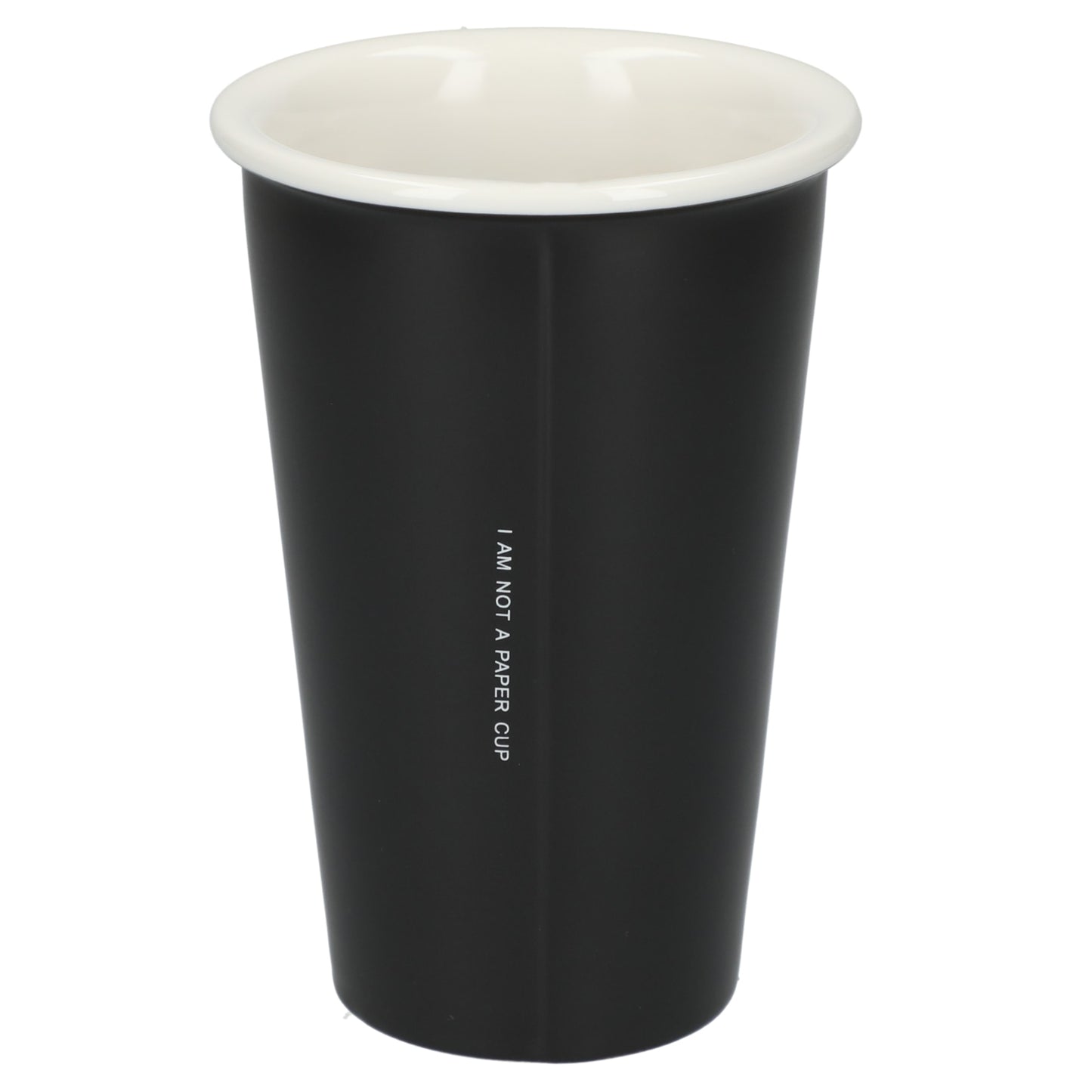 Dimple Double Wall Ceramic Cup 10oz