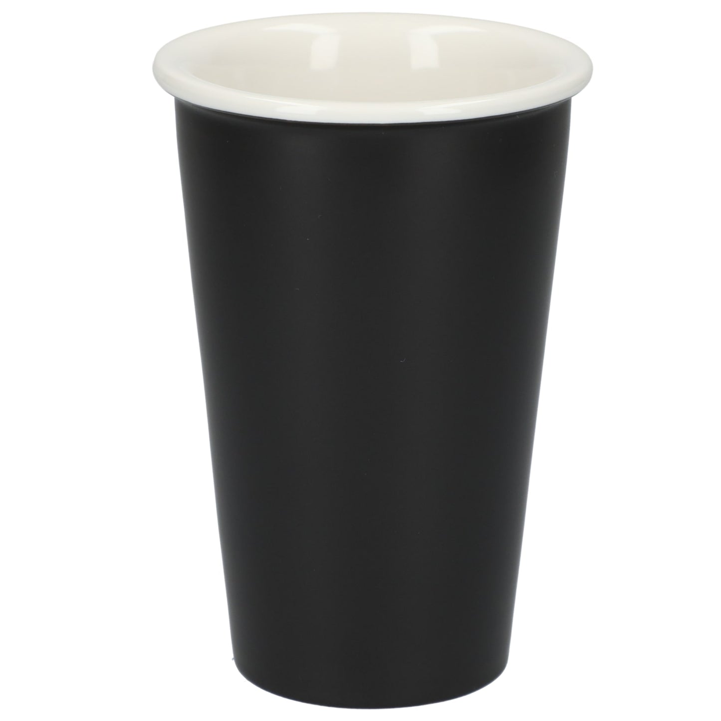 Dimple Double Wall Ceramic Cup 10oz