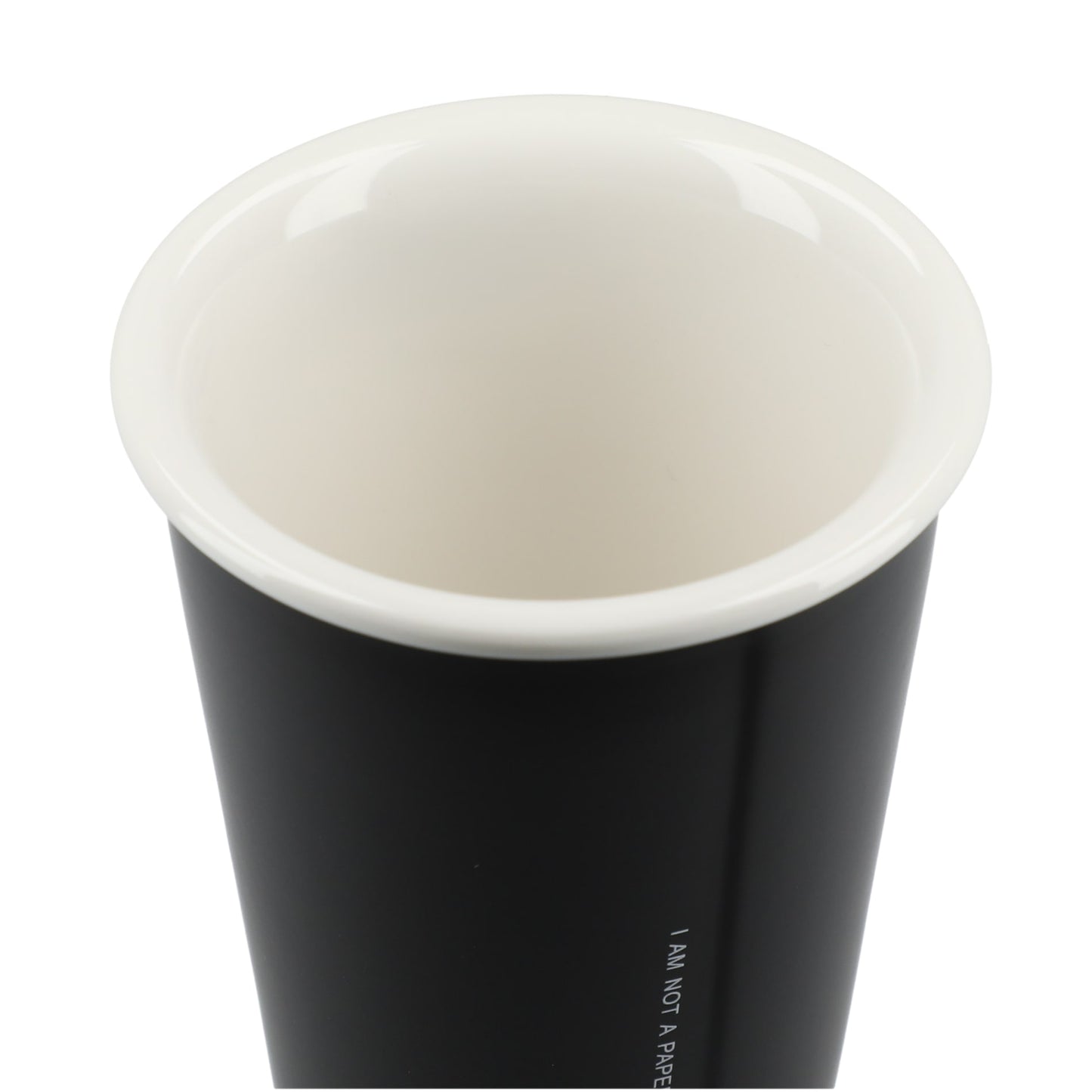 Dimple Double Wall Ceramic Cup 10oz