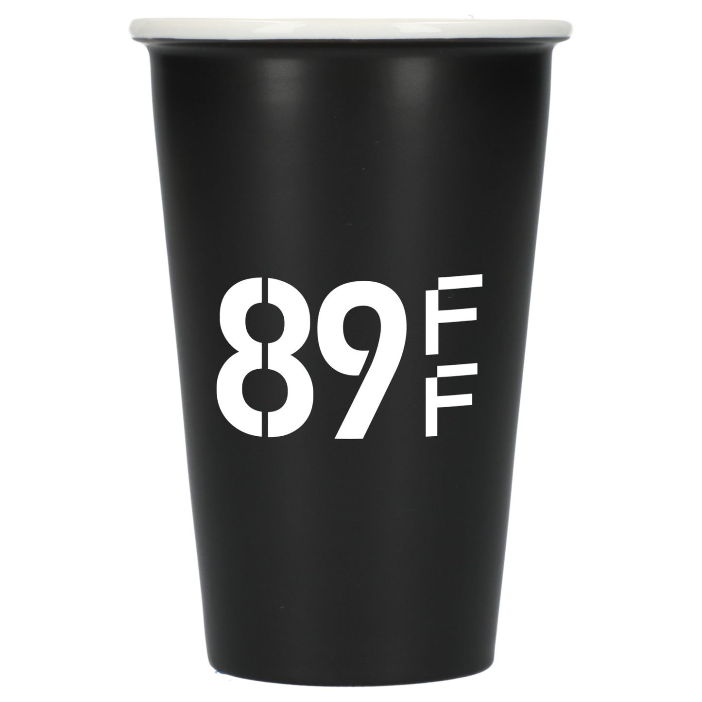 Dimple Double Wall Ceramic Cup 10oz