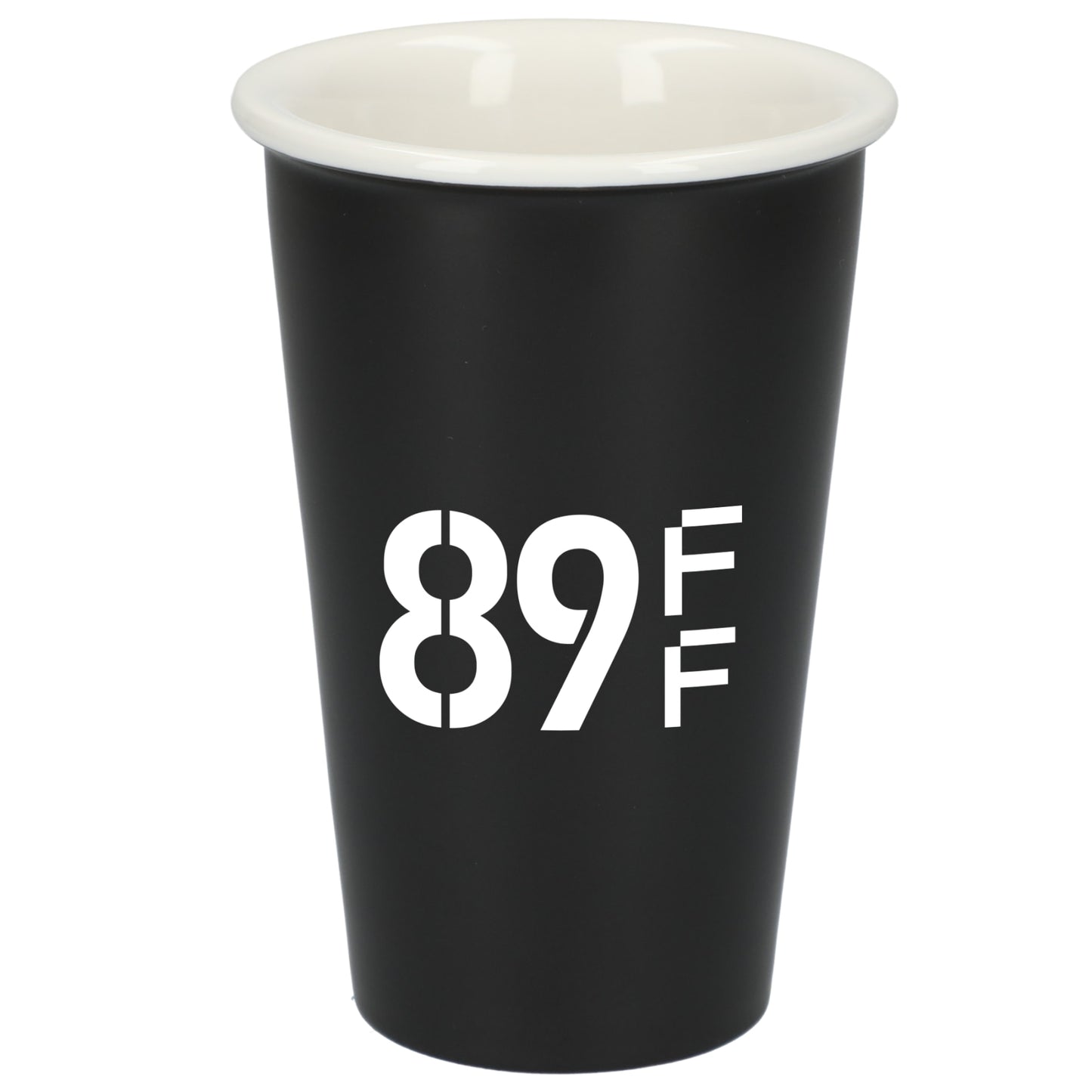 Dimple Double Wall Ceramic Cup 10oz