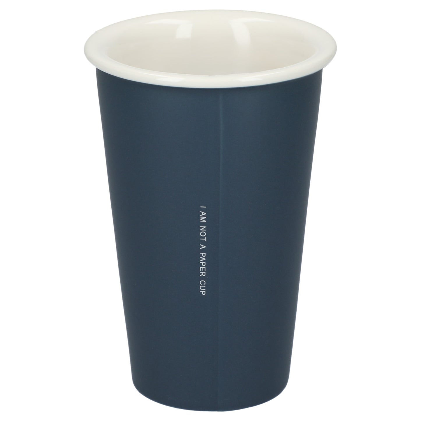 Dimple Double Wall Ceramic Cup 10oz