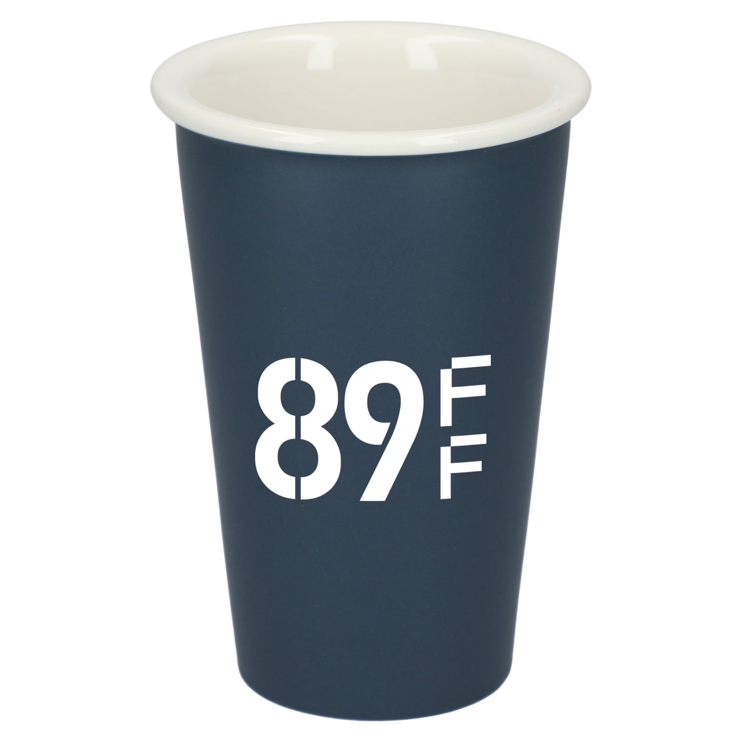 Dimple Double Wall Ceramic Cup 10oz