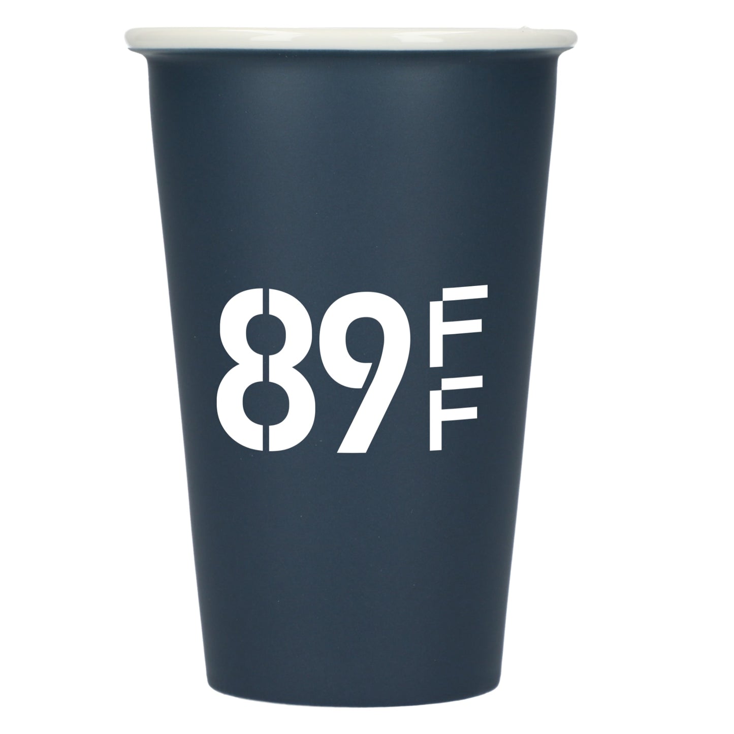 Dimple Double Wall Ceramic Cup 10oz