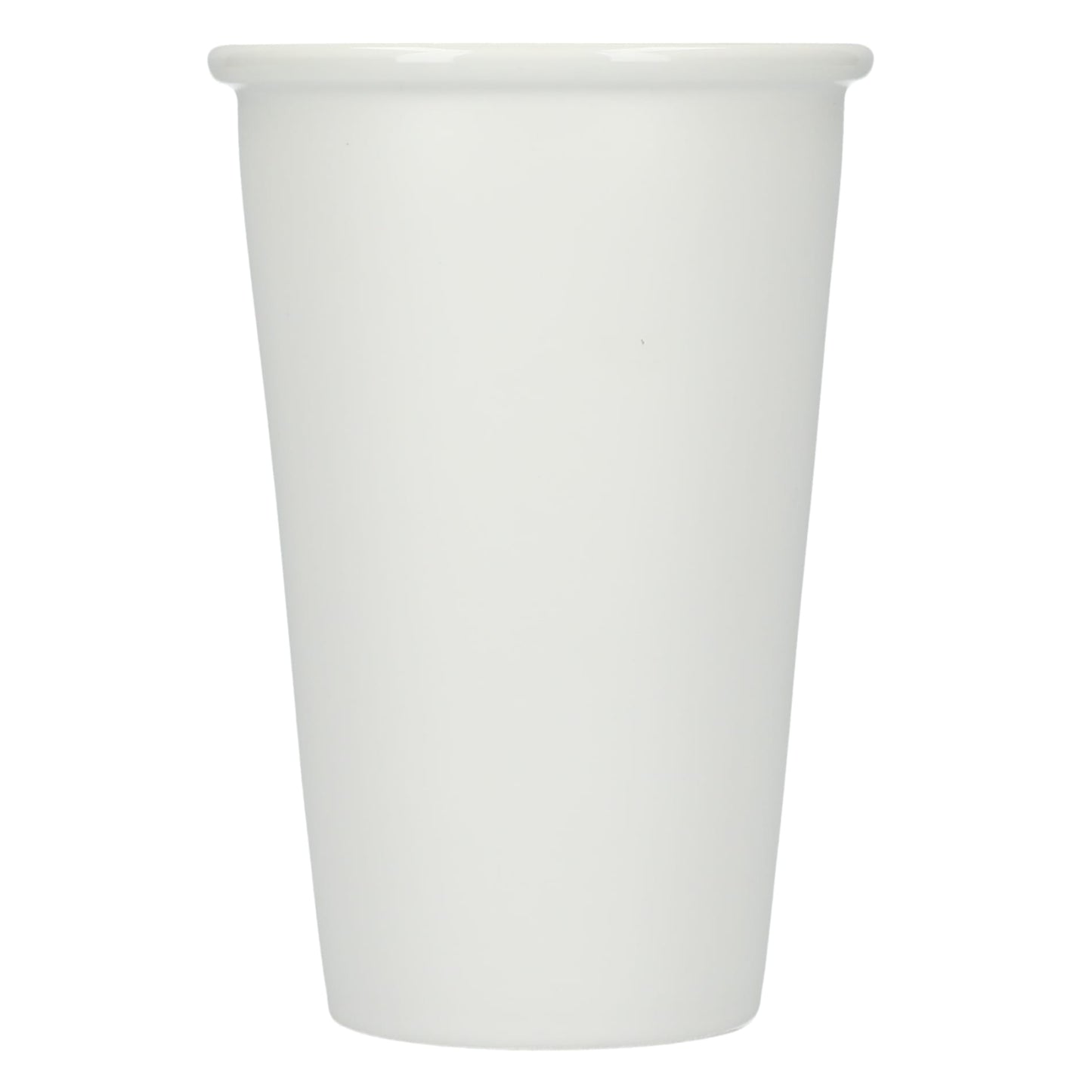 Dimple Double Wall Ceramic Cup 10oz