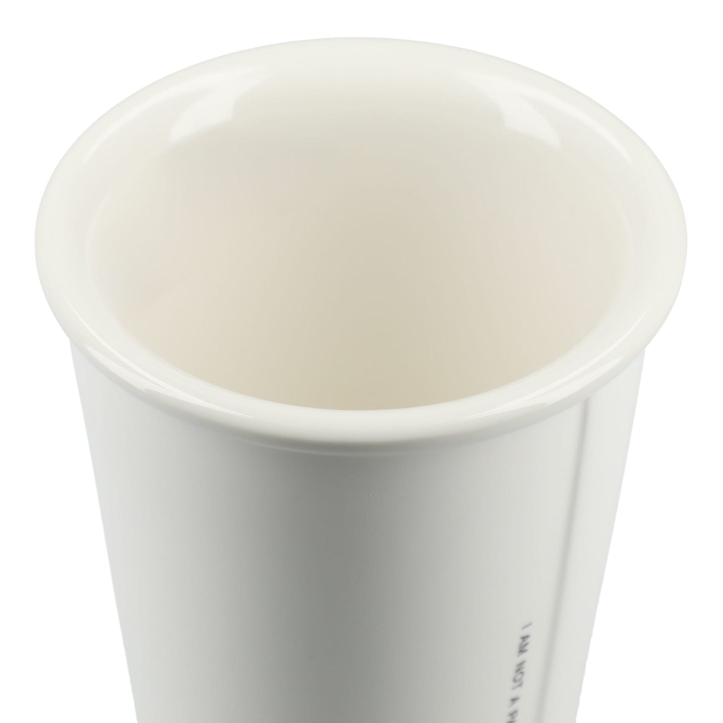 Dimple Double Wall Ceramic Cup 10oz