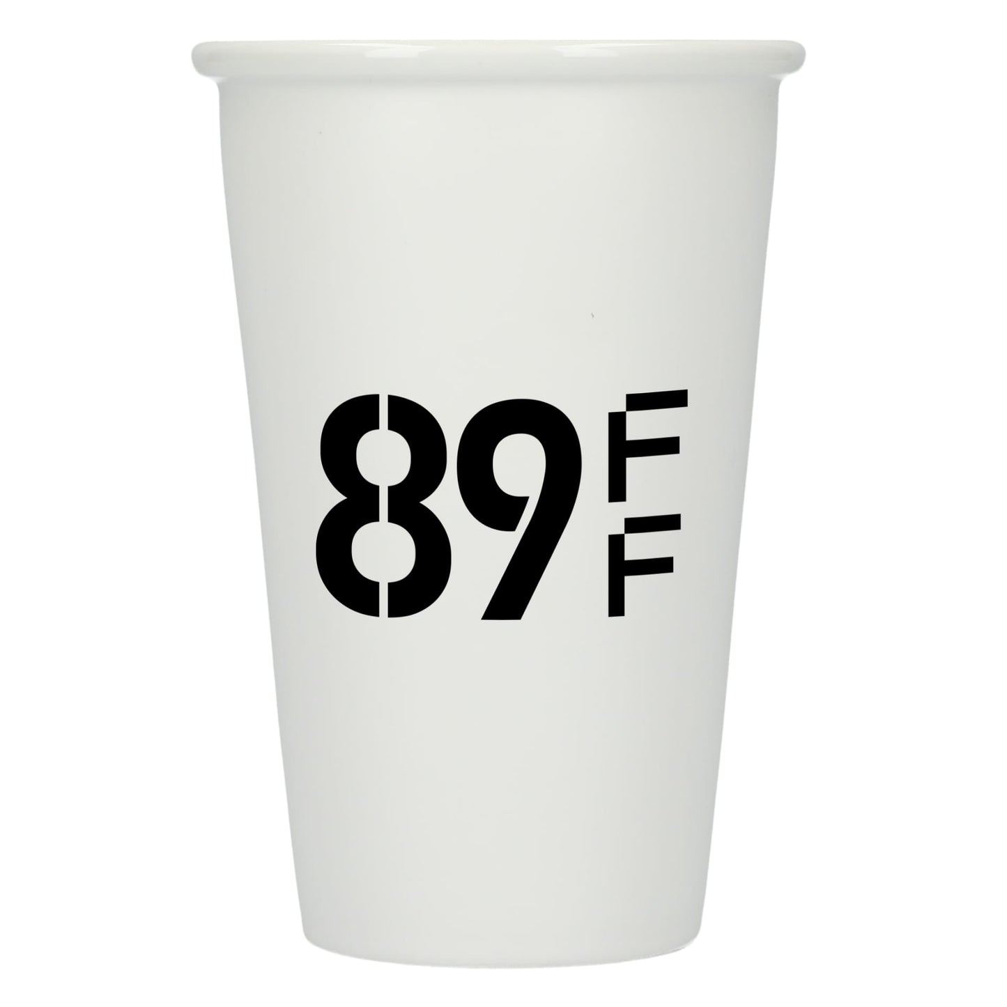 Dimple Double Wall Ceramic Cup 10oz