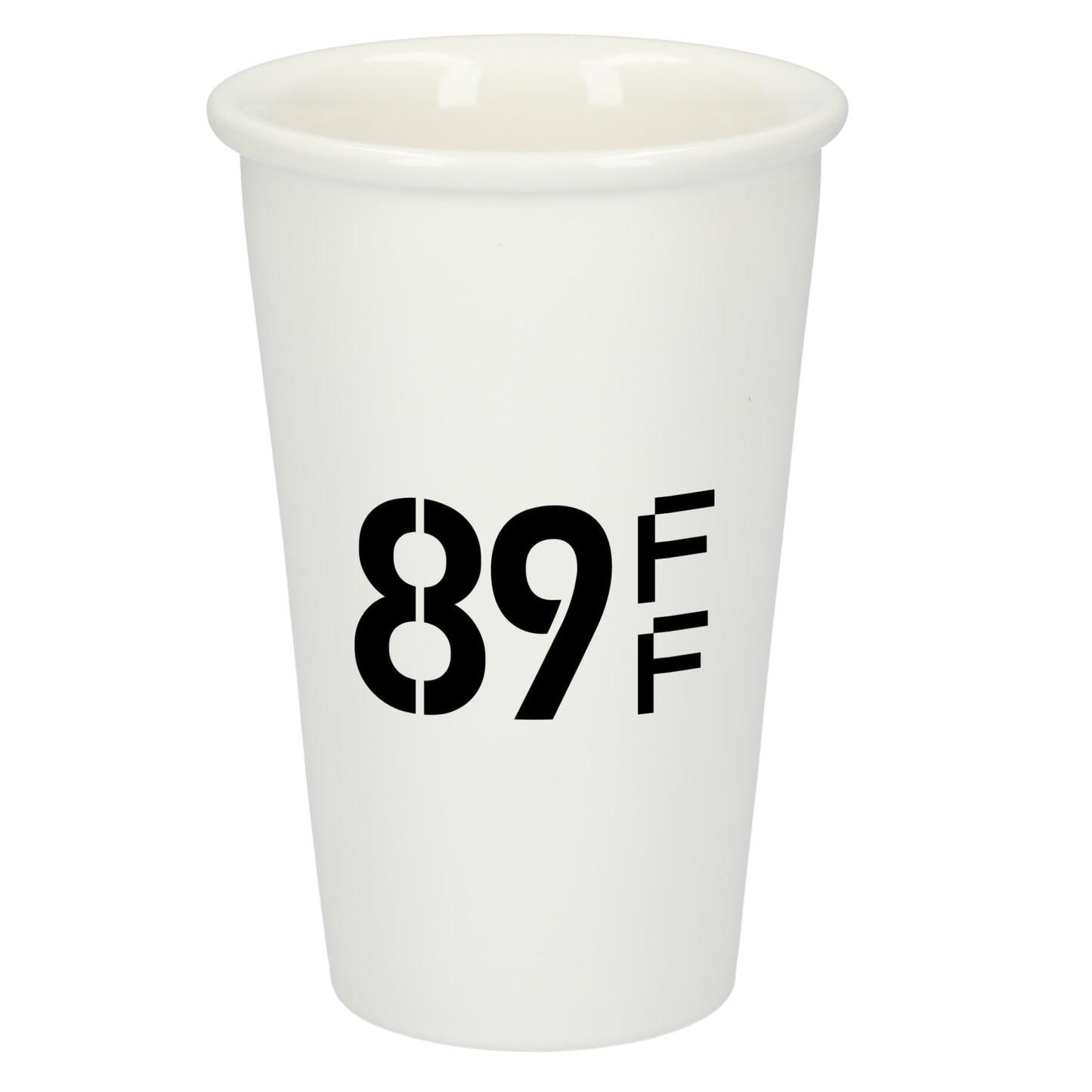 Dimple Double Wall Ceramic Cup 10oz