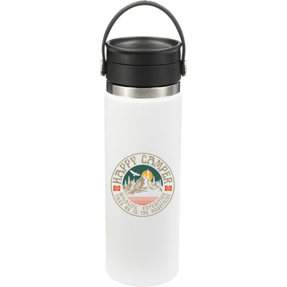 Hydro Flask® Wide Mouth With Flex Sip™ Lid 20oz with Full Color Print