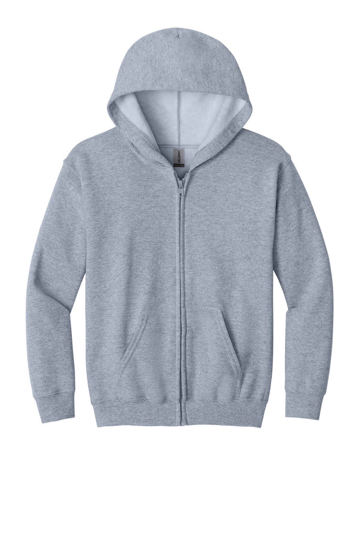 Gildan® Youth Heavy Blend Full-Zip Hooded Sweatshirt