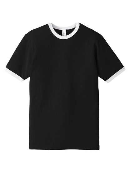 DISCONTINUED - American Apparel® Fine Jersey Ringer T-Shirt