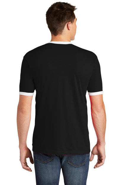 DISCONTINUED - American Apparel® Fine Jersey Ringer T-Shirt