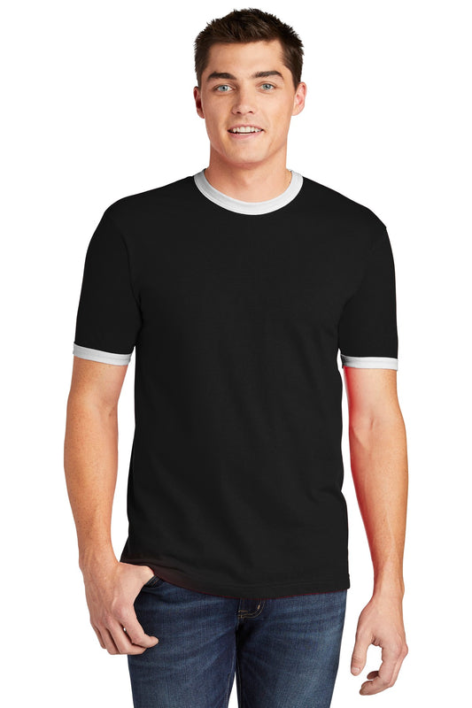 American Apparel® Fine Jersey Ringer T-Shirt