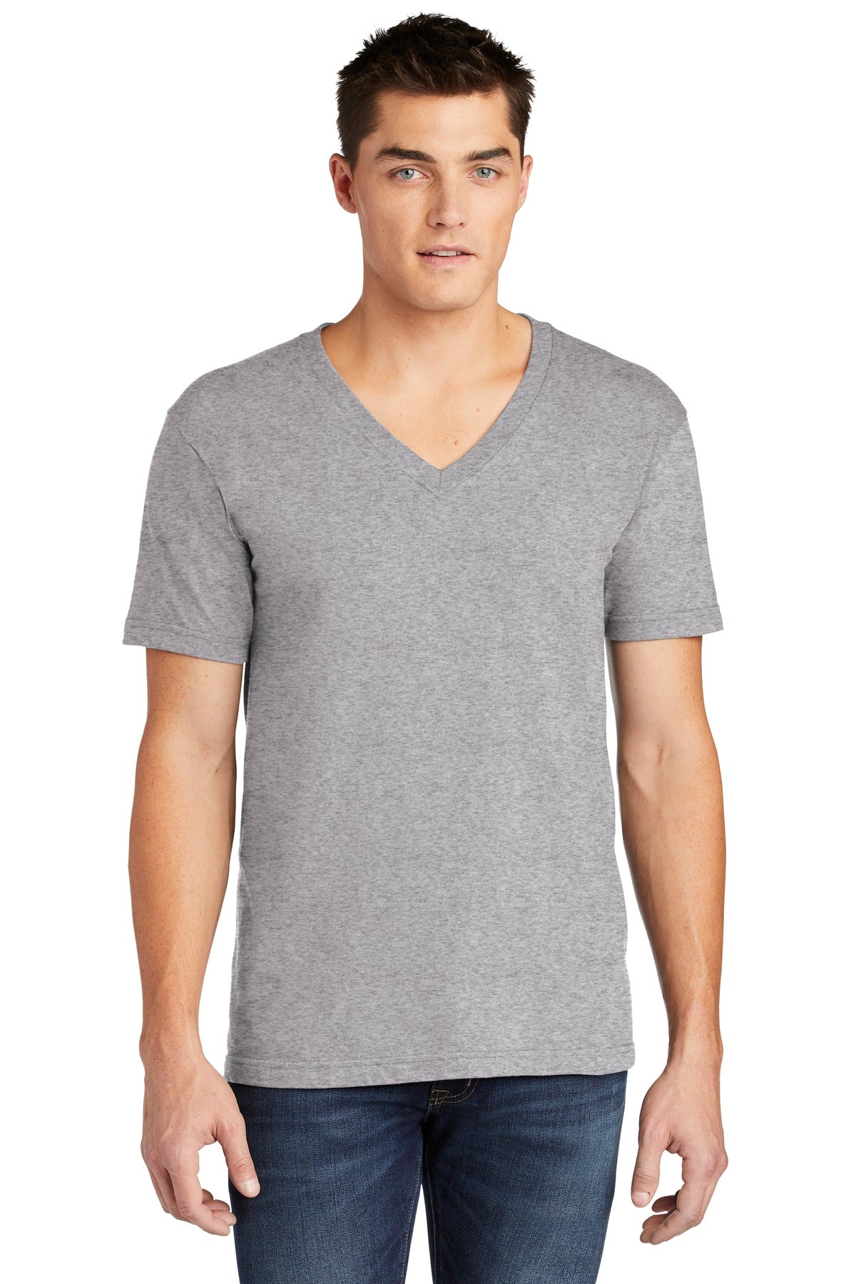 American Apparel® Fine Jersey V-Neck T-Shirt