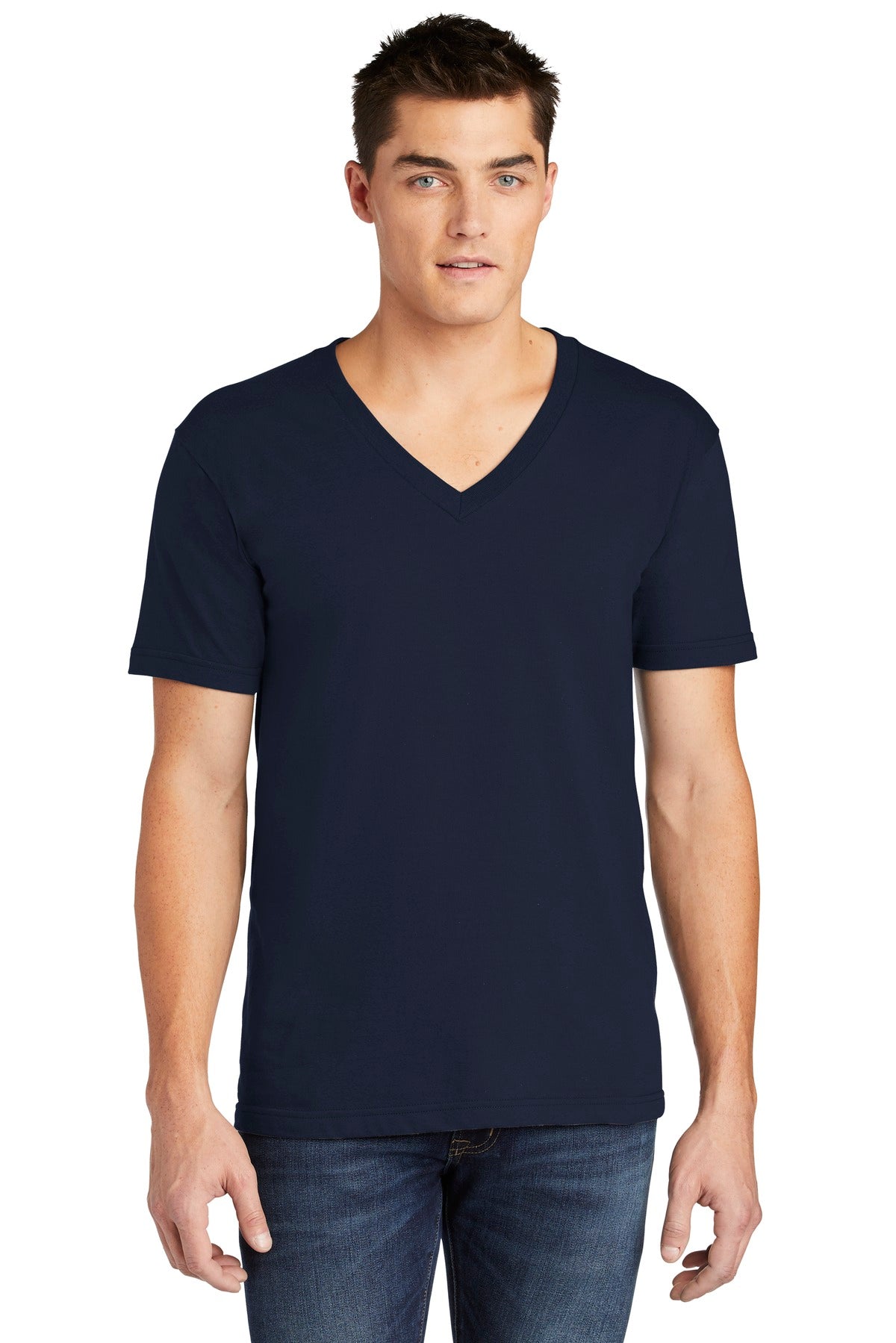 American Apparel® Fine Jersey V-Neck T-Shirt