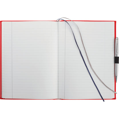 7" x 10" FSC® Mix Pedova™ Large Bound Journal with Deboss Logo