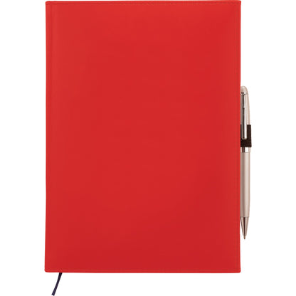 7" x 10" FSC® Mix Pedova™ Large Bound Journal with Deboss Logo