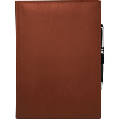 7" x 10" FSC® Mix Pedova™ Large Bound Journal with Deboss Logo