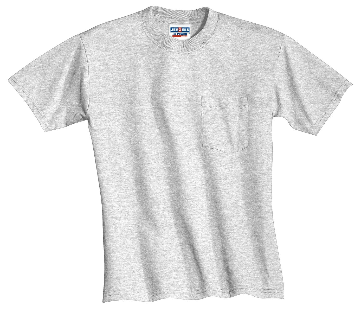 Jerzees® - Dri-Power® 50/50 Cotton/Poly Pocket T-Shirt
