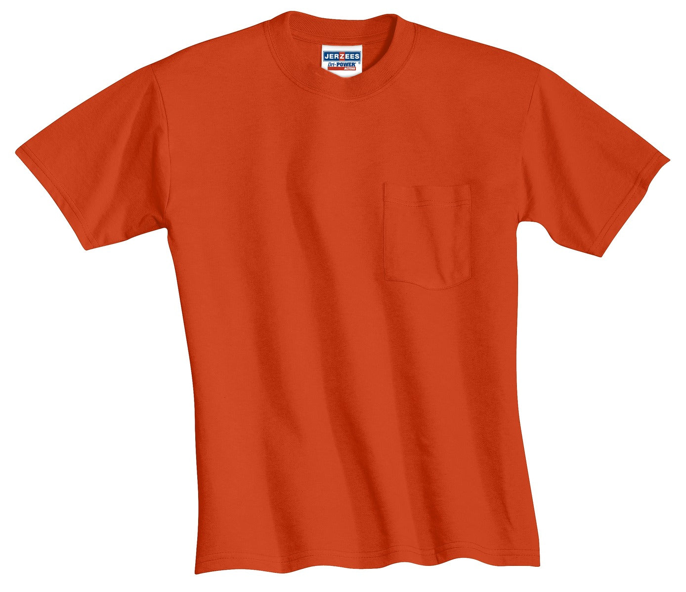 Jerzees® - Dri-Power® 50/50 Cotton/Poly Pocket T-Shirt