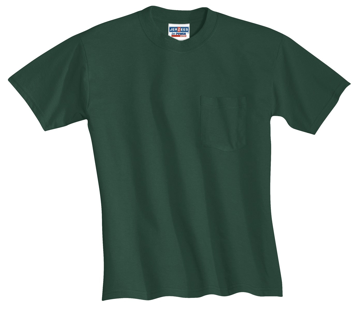 Jerzees® - Dri-Power® 50/50 Cotton/Poly Pocket T-Shirt