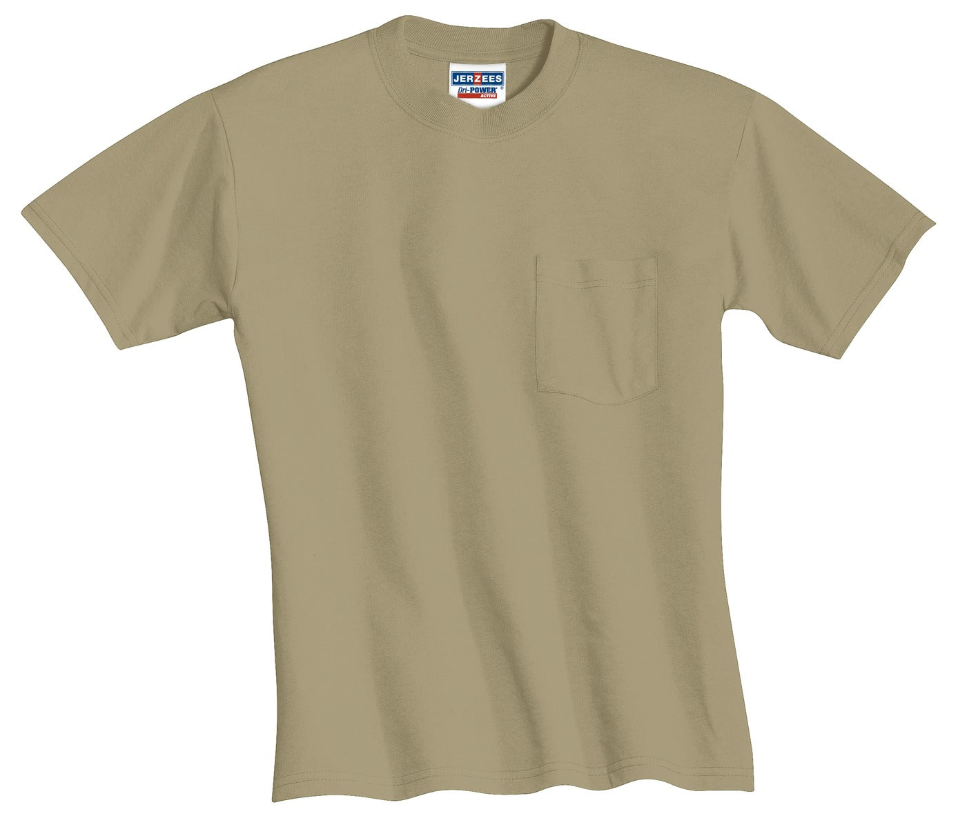 Jerzees® - Dri-Power® 50/50 Cotton/Poly Pocket T-Shirt