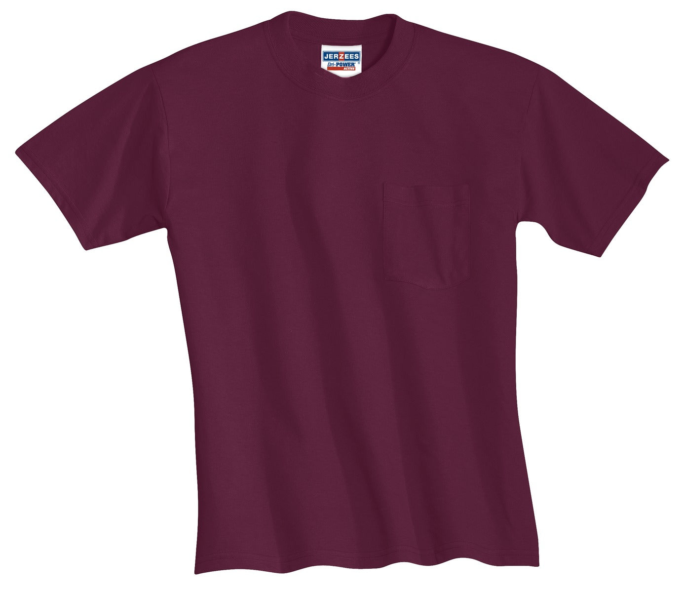Jerzees® - Dri-Power® 50/50 Cotton/Poly Pocket T-Shirt
