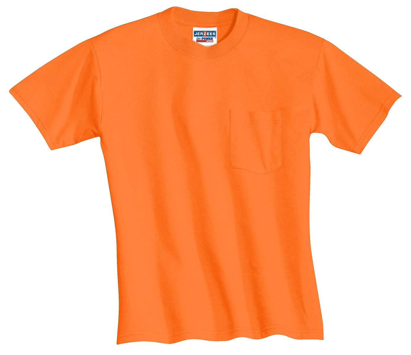 Jerzees® - Dri-Power® 50/50 Cotton/Poly Pocket T-Shirt