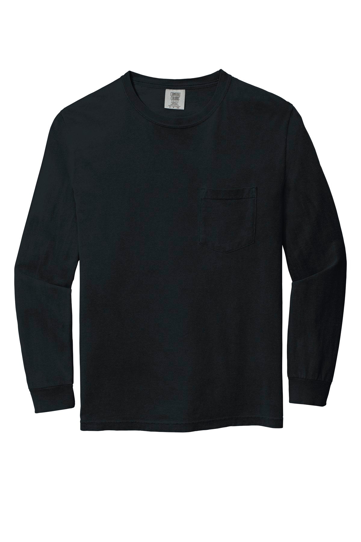COMFORT COLORS® Heavyweight Ring Spun Long Sleeve Pocket Tee