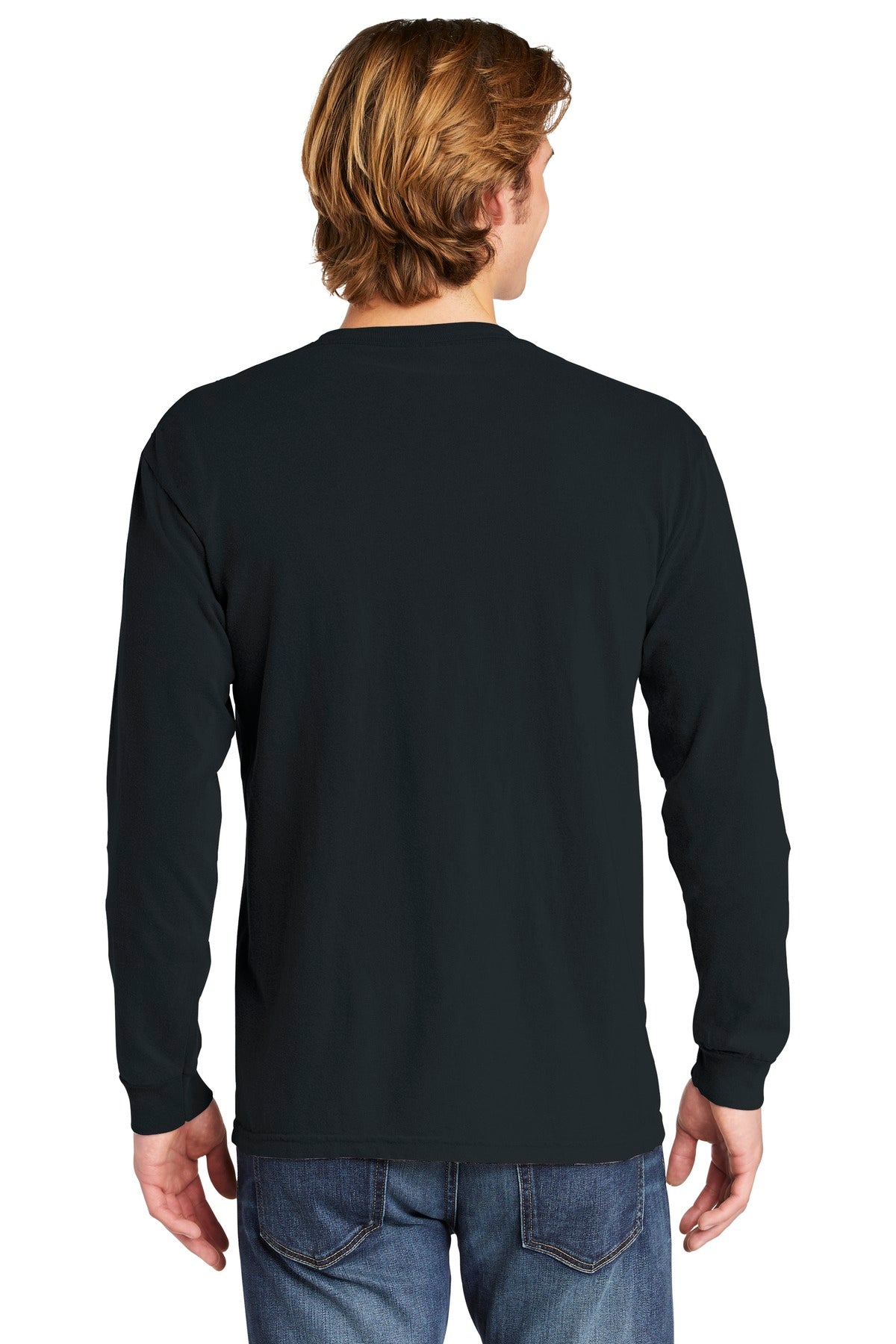 COMFORT COLORS® Heavyweight Ring Spun Long Sleeve Pocket Tee