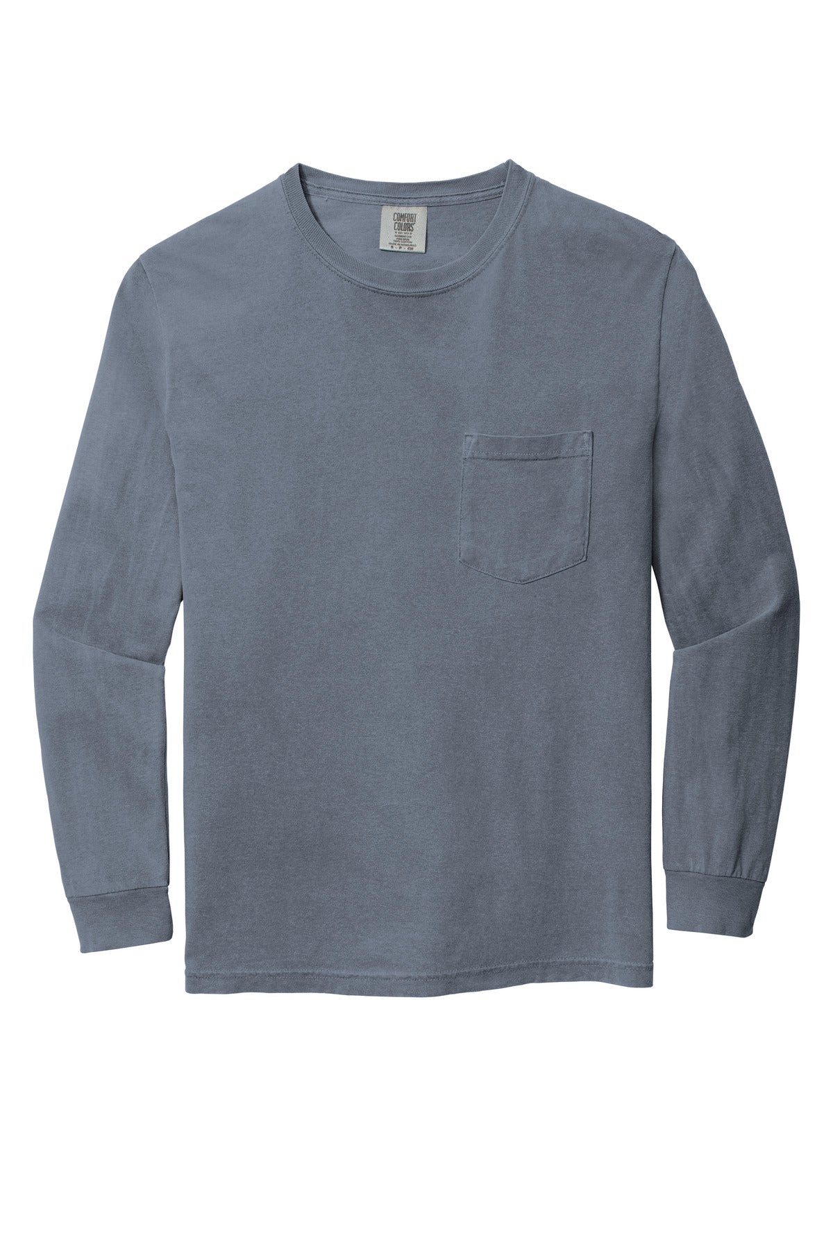COMFORT COLORS® Heavyweight Ring Spun Long Sleeve Pocket Tee