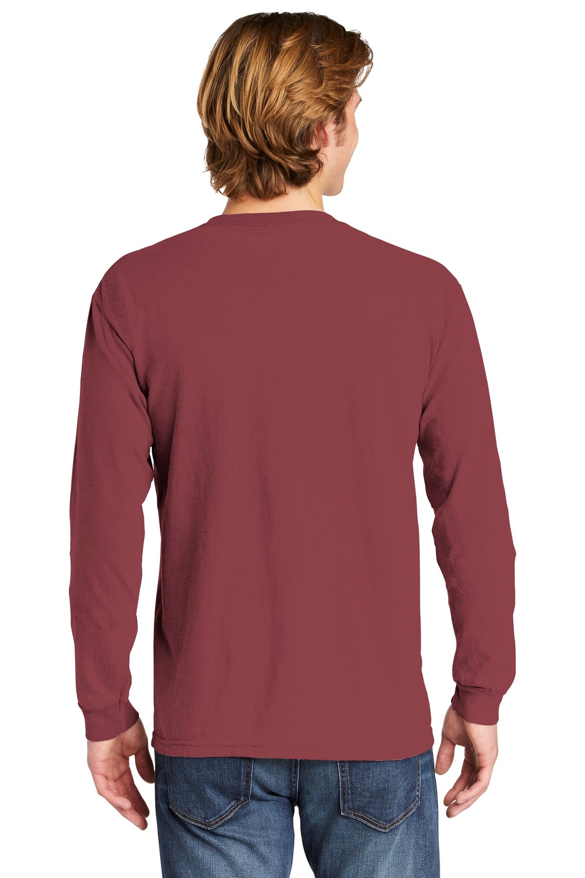 COMFORT COLORS® Heavyweight Ring Spun Long Sleeve Pocket Tee