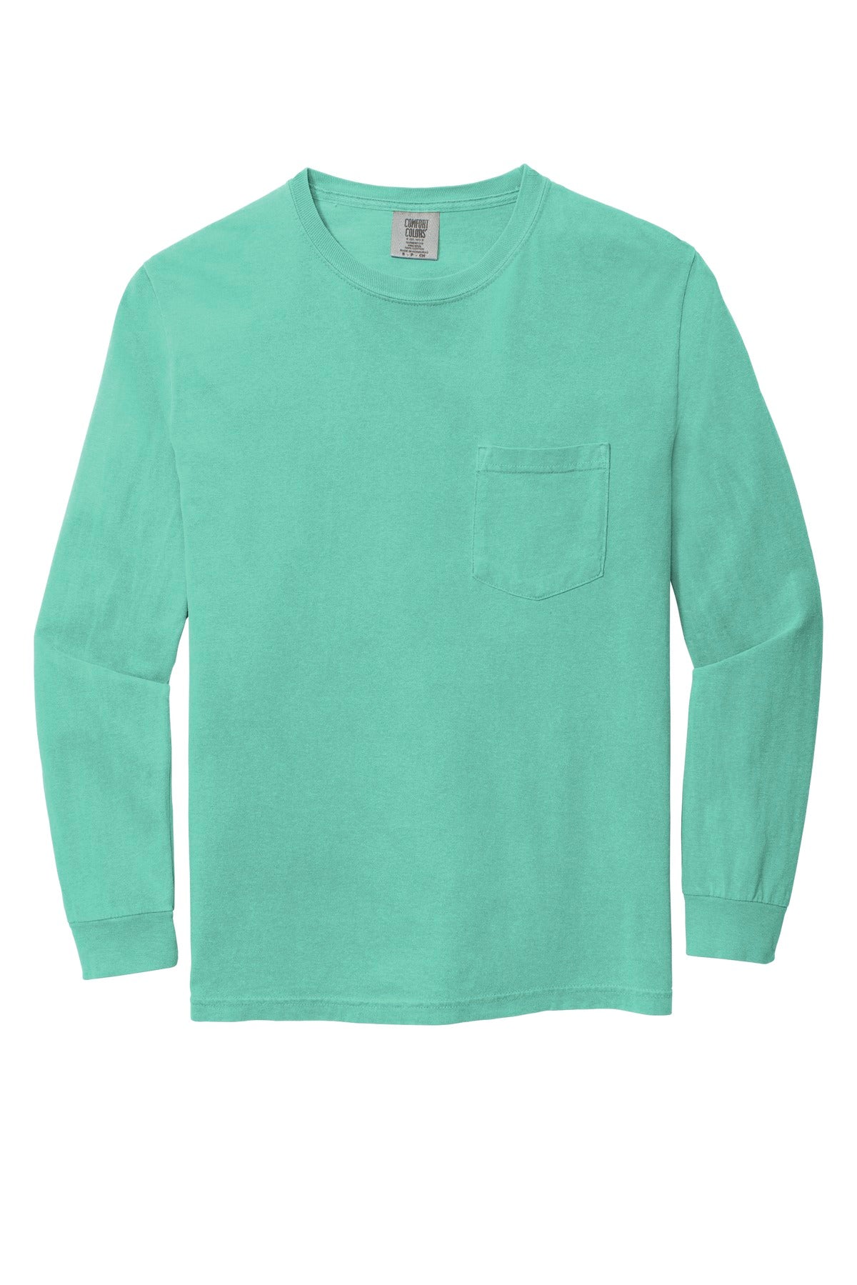 COMFORT COLORS® Heavyweight Ring Spun Long Sleeve Pocket Tee