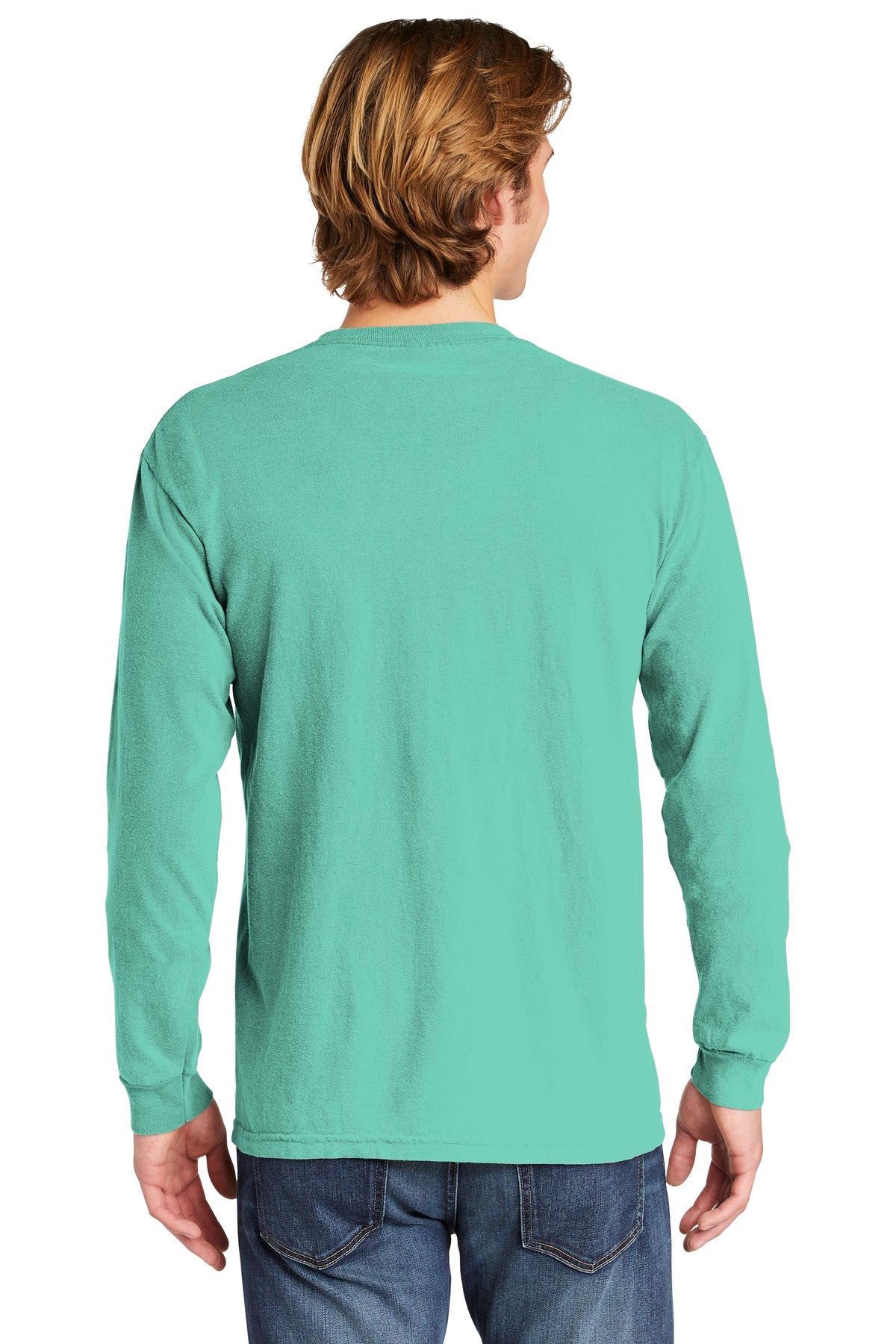 COMFORT COLORS® Heavyweight Ring Spun Long Sleeve Pocket Tee
