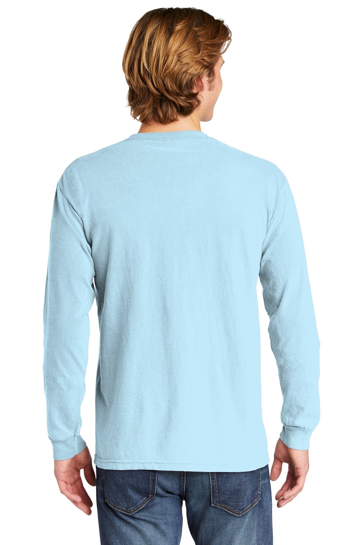 COMFORT COLORS® Heavyweight Ring Spun Long Sleeve Pocket Tee