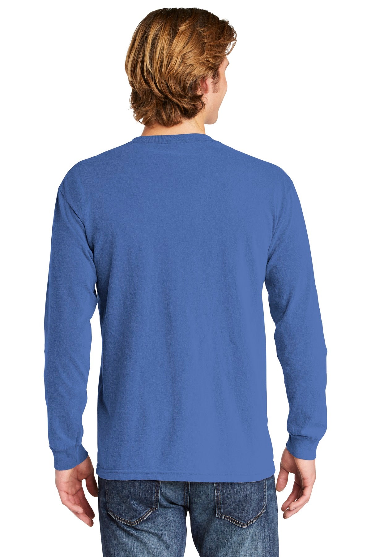 COMFORT COLORS® Heavyweight Ring Spun Long Sleeve Pocket Tee