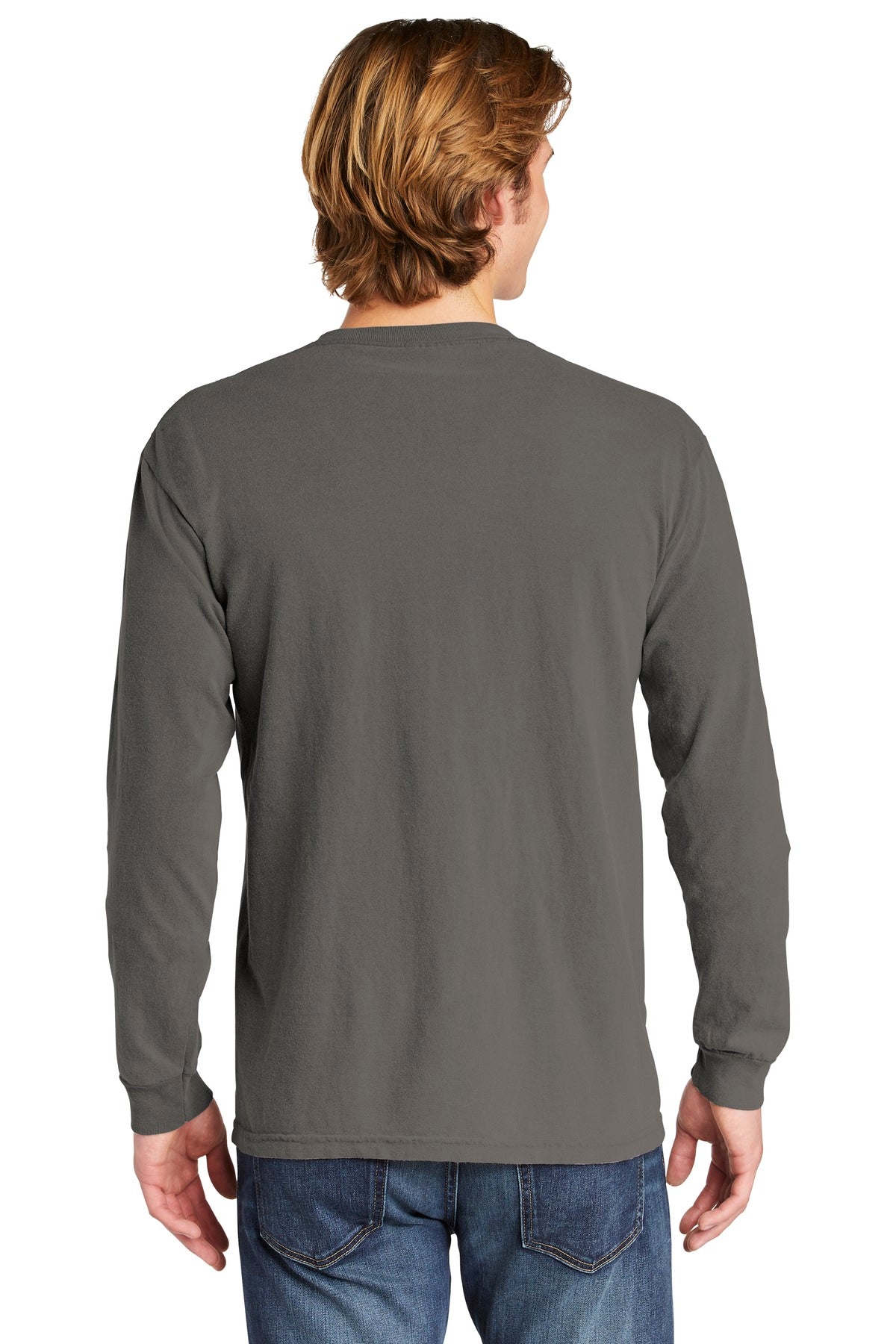 COMFORT COLORS® Heavyweight Ring Spun Long Sleeve Pocket Tee