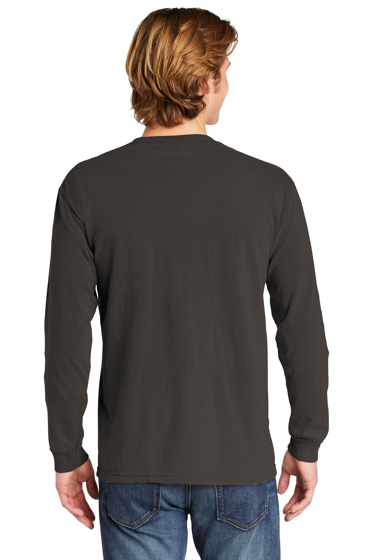 COMFORT COLORS® Heavyweight Ring Spun Long Sleeve Pocket Tee