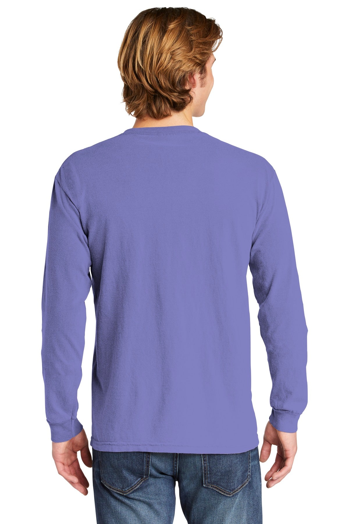 COMFORT COLORS® Heavyweight Ring Spun Long Sleeve Pocket Tee