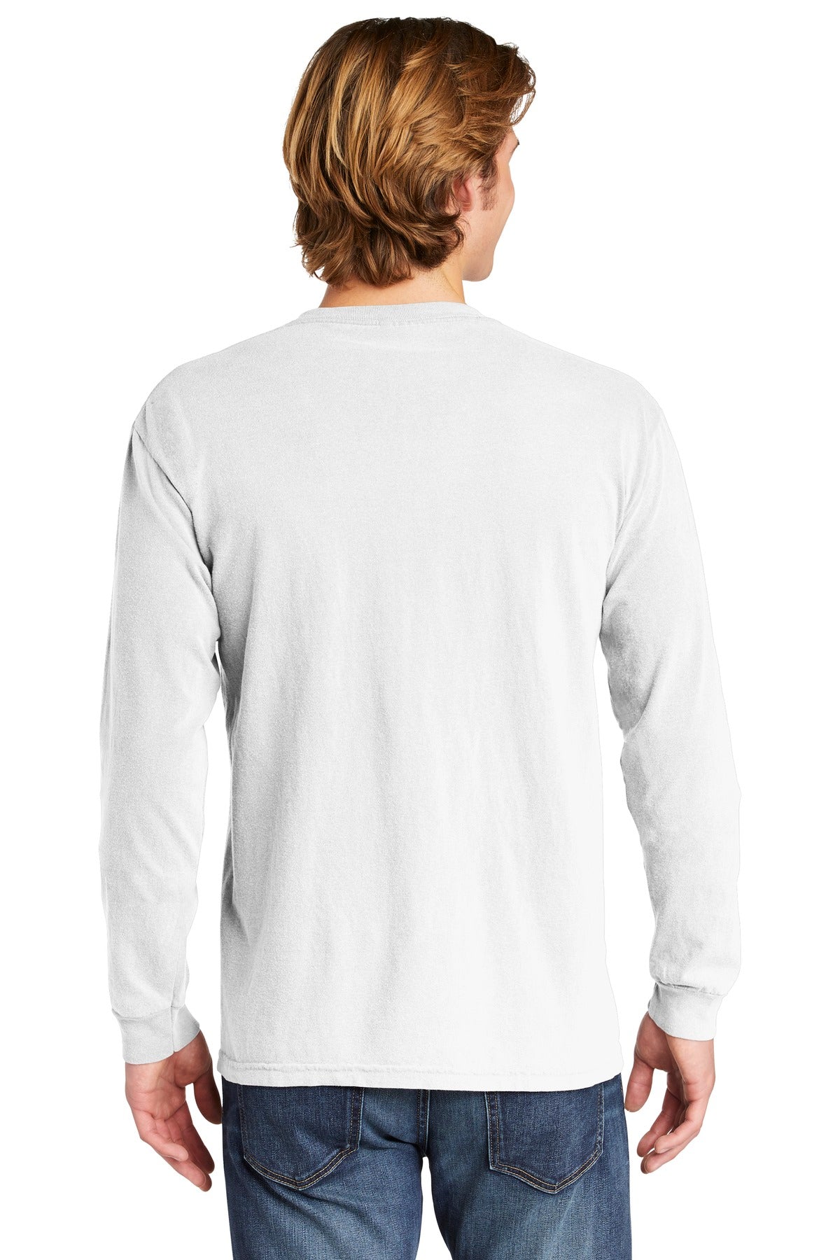 COMFORT COLORS® Heavyweight Ring Spun Long Sleeve Pocket Tee