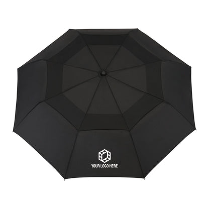 42" Recycled Folding Auto Open Umbrella
